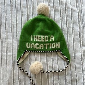 Kate Spade I Need a Vacation Beanie
